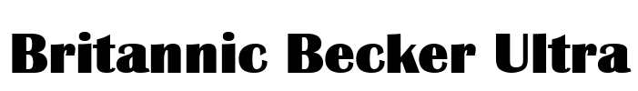 Britannic Becker Ultra
