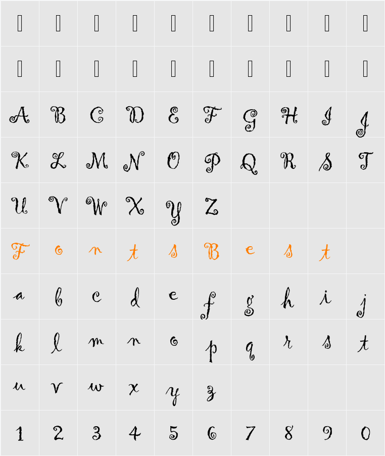 Gigi Character Map