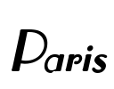 Paris Font Image