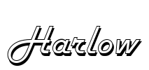 Harlow Font Image