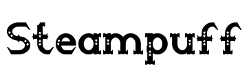 Steampuff Font Image