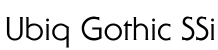 Ubiq Gothic SSi