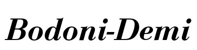 Bodoni-Demi