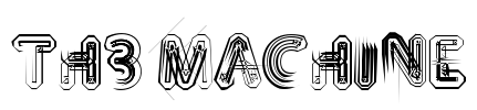 TH3 MACHINE Font Image
