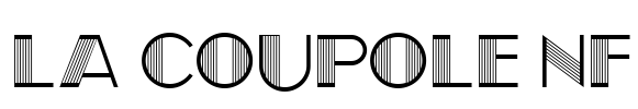 La Coupole NF Font Image