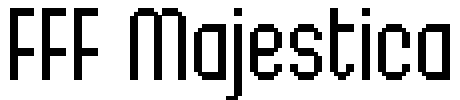 FFF Majestica Font Image