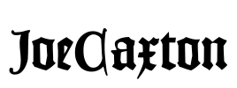 JoeCaxton Font Image