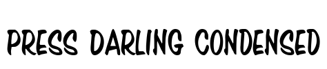 Press Darling Condensed