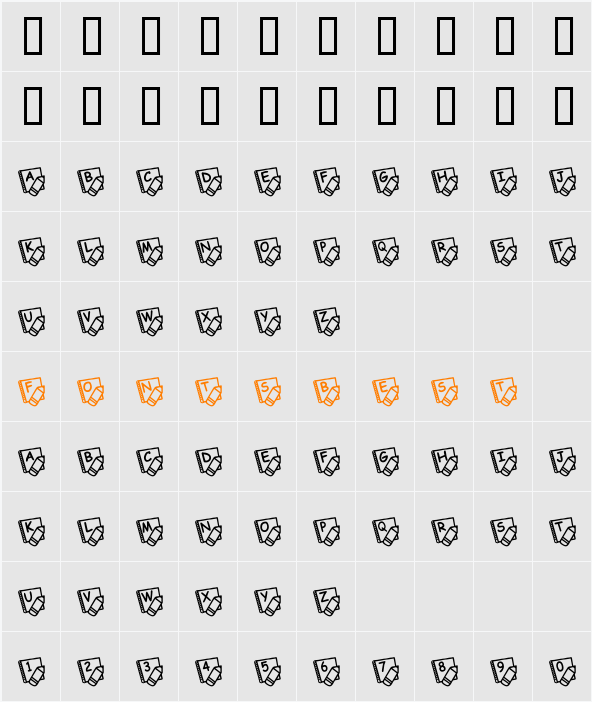 KR School Days Character Map