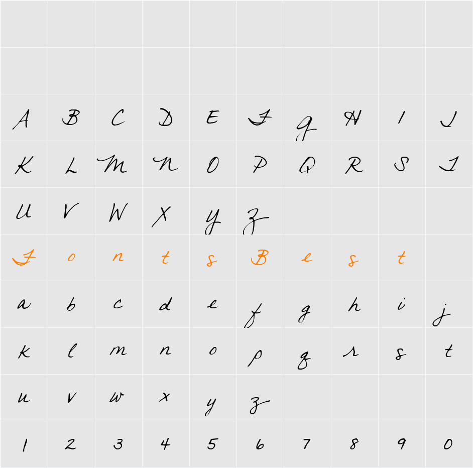 Jeana Character Map