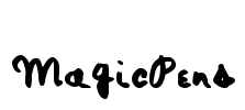MagicPens Font Image