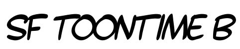 SF Toontime B Font Image