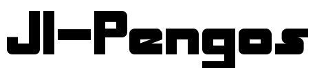 JI-Pengos Font Image