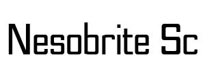Nesobrite Sc Font Image