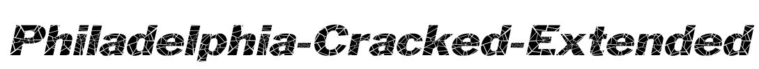 Philadelphia-Cracked-Extended Font Image
