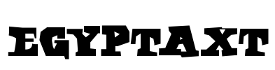 EgyptAxt Font Image