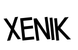 Xenik Font Image