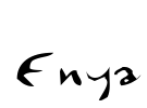 Enya Font Image