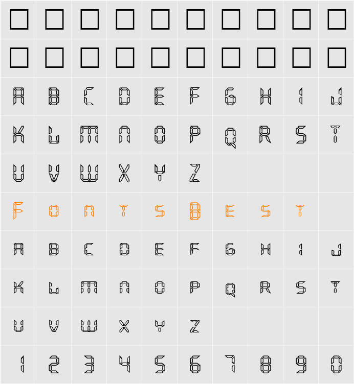 Quartz-Open Character Map