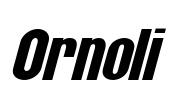 Ornoli Font Image
