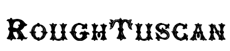 RoughTuscan Font Image