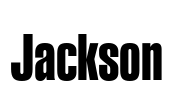 Jackson Font Image