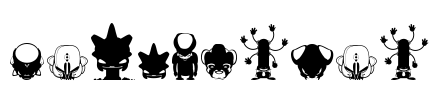 pictoserie5 Font Image