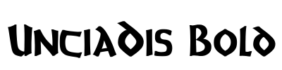 UnciaDis Bold