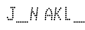J_NAKL_ Font Image