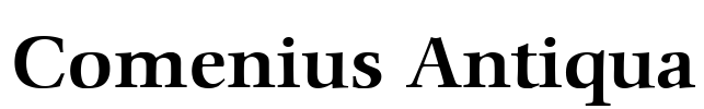 Comenius Antiqua