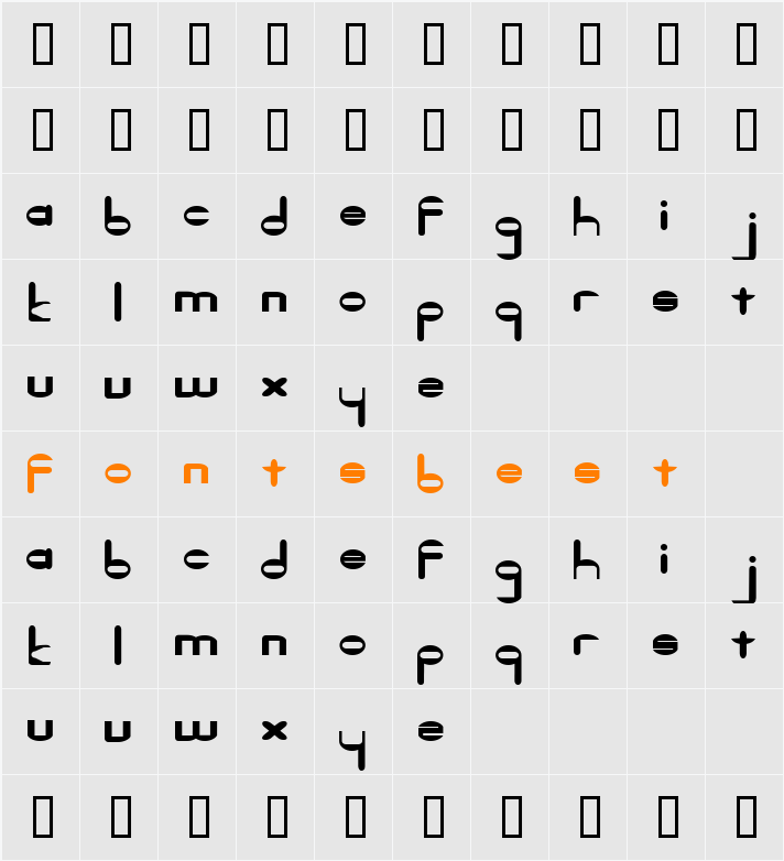 TickingBomb Character Map
