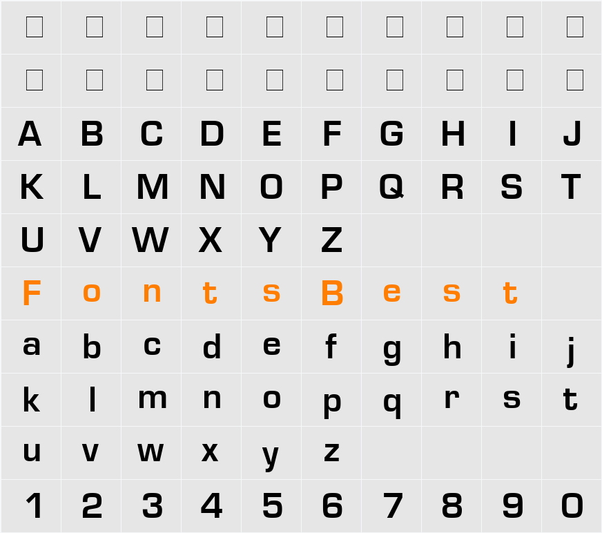 Palindrome SSi Character Map