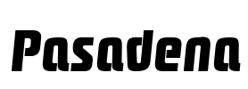 Pasadena Font Image