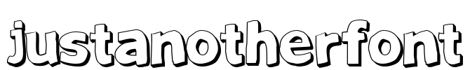 JustAnotherFont