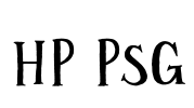 HP PSG Font Image