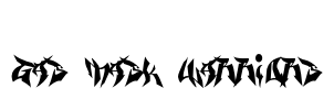 Gas Mask Warriors Font Image