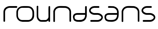 RoundSans Font Image