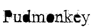 Pudmonkey Font Image