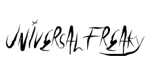 UniversalFreaky Font Image