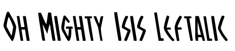Oh Mighty Isis Leftalic