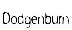 Dodgenburn Font Image