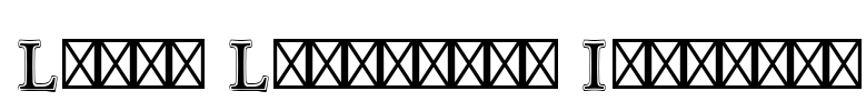 Linux Libertine Initials