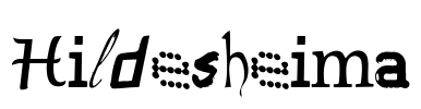 Hildesheima Font Image