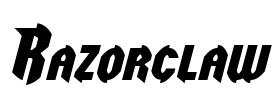 Razorclaw Font Image