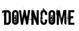 Downcome Font Image