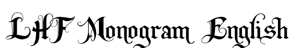 LHF Monogram English