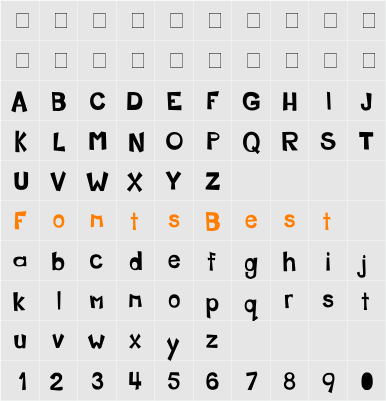 Student Headline Character Map