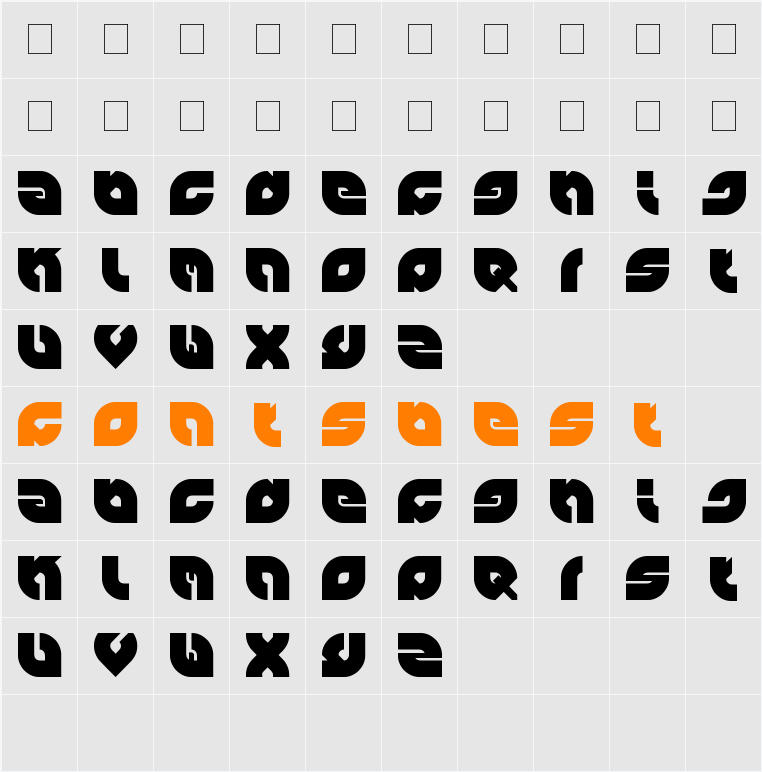 perfect Character Map