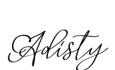 Adisty Font Image