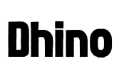 Dhino Font Image